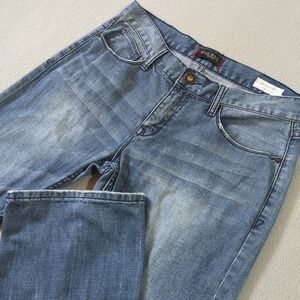 Guess Marcus Fit Relaxed Bootcut Jeans Mens 34x32 Medium Wash Blue